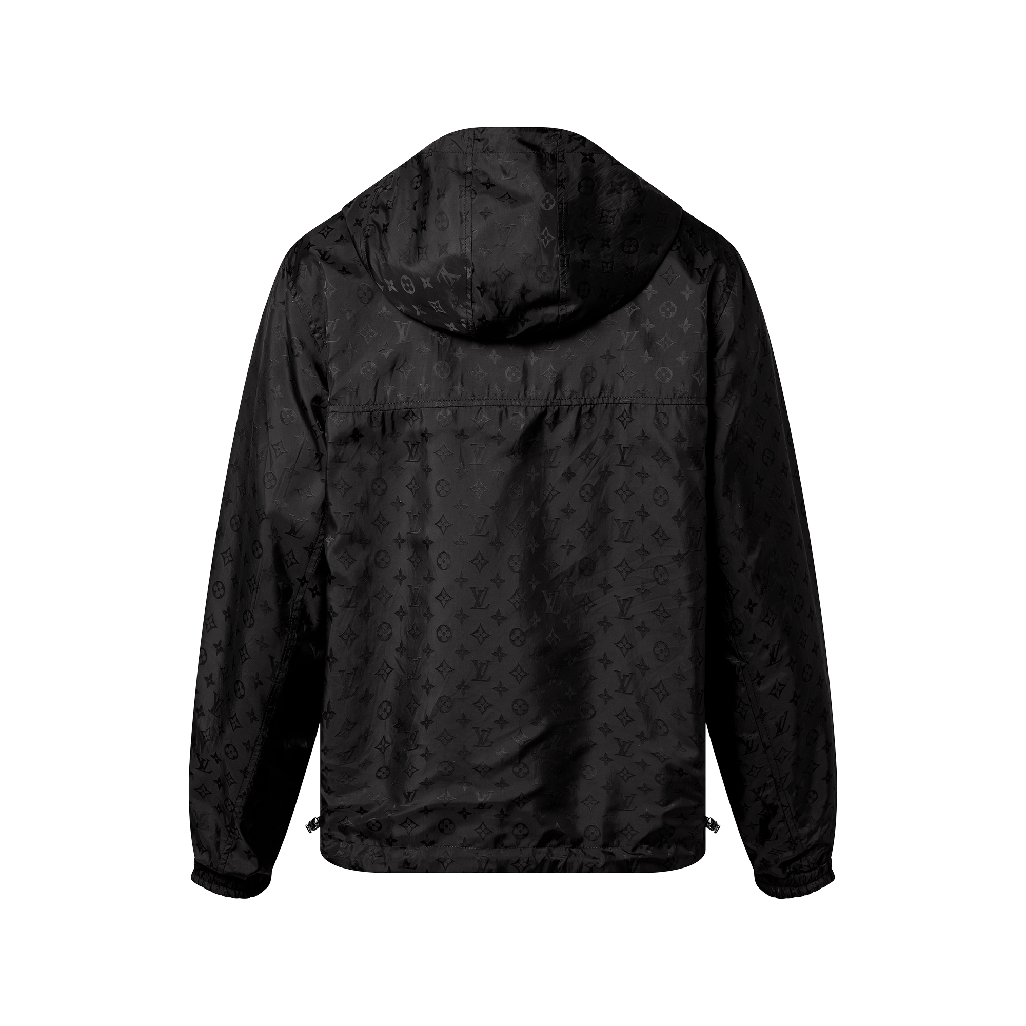 服/ファッション Louis Vuitton  Monogram Color Block Nylon Jacket Black White L Hybrid Jersey Blouson - Ready-to-Wear | LOUIS VUITTON